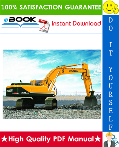 Thumbnail ☆☆ Best ☆☆ Hyundai R380LC-9 Crawler Excavator Service Repair Manual