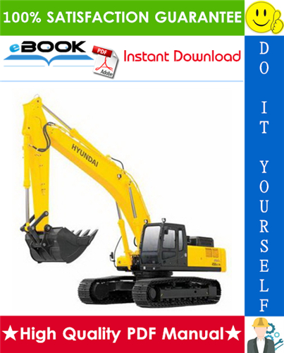 Thumbnail ☆☆ Best ☆☆ Hyundai R450LC-7 Crawler Excavator Service Repair Manual