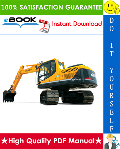 Thumbnail ☆☆ Best ☆☆ Hyundai R160LC-9S, R180LC-9S Crawler Excavator Service Repair Manual