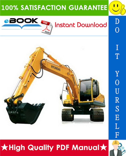 Thumbnail ☆☆ Best ☆☆ Hyundai R160LC-3 Crawler Excavator Service Repair Manual