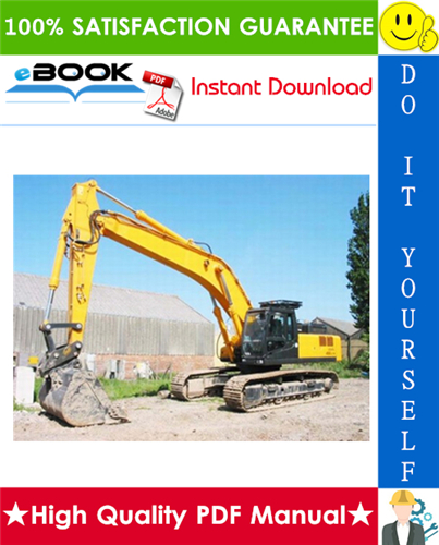 Thumbnail ☆☆ Best ☆☆ Hyundai R450LC-3 Crawler Excavator Service Repair Manual