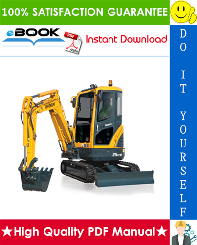 Thumbnail ☆☆ Best ☆☆ Hyundai R25Z-9A Crawler Excavator Service Repair Manual