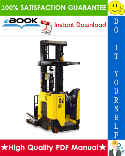 Thumbnail ☆☆ Best ☆☆ Hyster N30FR (A217) Narrow Aisle Single Reach Lift Truck Parts Manual