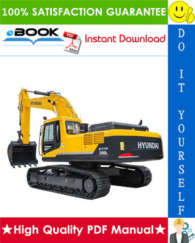 Thumbnail ☆☆ Best ☆☆ Hyundai R340LC-7(india) Crawler Excavator Service Repair Manual