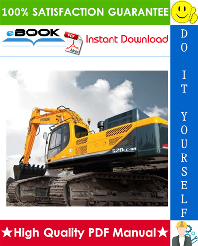 Thumbnail ☆☆ Best ☆☆ Hyundai R480LC-9A, R520LC-9A Crawler Excavator Service Repair Manual