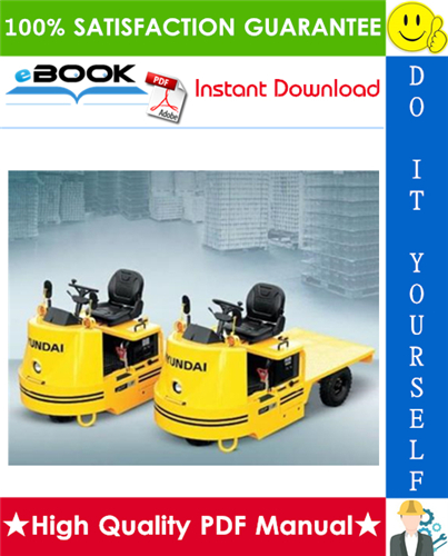 Thumbnail ☆☆ Best ☆☆ Hyundai 15P-7, 40T-7 Battery Tractor Service Repair Manual