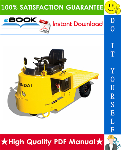 Thumbnail ☆☆ Best ☆☆ Hyundai 15PA-7, 40TA-7 Battery Tractor Service Repair Manual