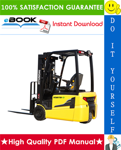 Thumbnail ☆☆ Best ☆☆ Hyundai 10BTR-9, 13BTR-9, 15BTR-9 Forklift Trucks Service Repair Manual