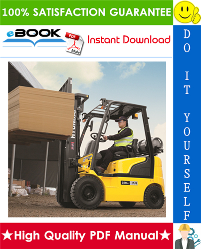 Thumbnail ☆☆ Best ☆☆ Hyundai 15L-7M, 18L-7M, 20L-7M, 15G-7M, 18G-7M, 20G-7M Forklift Truck Service Repair Manual