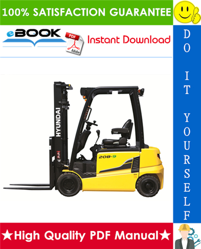 Thumbnail ☆☆ Best ☆☆ Hyundai 16B-9, 18B-9, 20B-9 Forklift Trucks Service Repair Manual