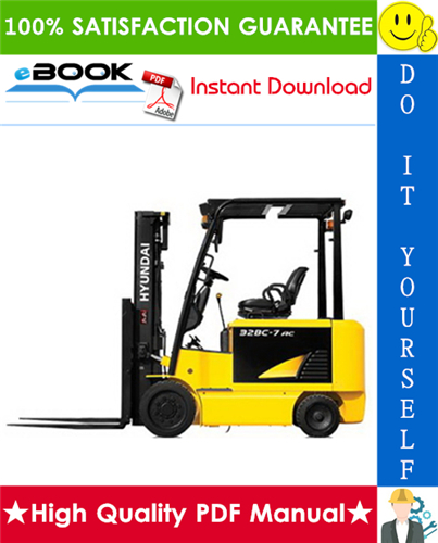 Thumbnail ☆☆ Best ☆☆ Hyundai 20BC-7, 25BC-7, 30BC-7, 32BC-7 Forklift Trucks Service Repair Manual