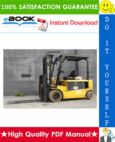 Thumbnail ☆☆ Best ☆☆ Hyundai 20BH-7, 25BH-7, 30BH-7 Forklift Trucks Service Repair Manual
