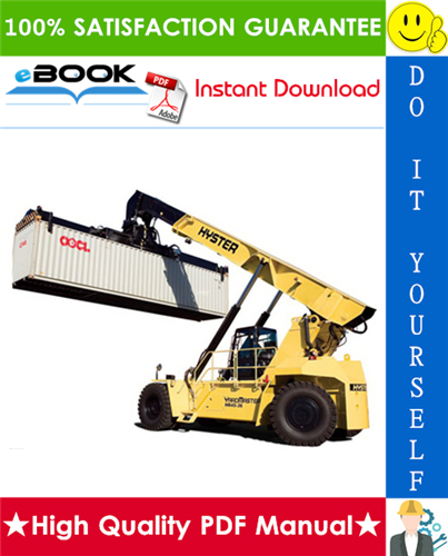 Thumbnail ☆☆ Best ☆☆ Hyster HR45-25, HR45-31, HR45-36L, HR45-40LS, HR45-40S (A227) Yardmaster Diesel Container Handler Parts Manual
