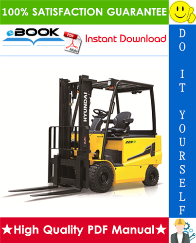 Thumbnail ☆☆ Best ☆☆ Hyundai 22B-9, 25B-9, 30B-9, 32B-9, 35B-9 Forklift Trucks Service Repair Manual