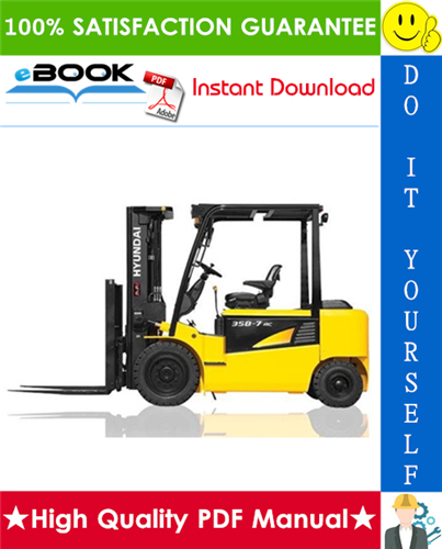 Thumbnail ☆☆ Best ☆☆ Hyundai 35B-7, 40B-7, 45B-7, 50B-7 Forklift Trucks Service Repair Manual