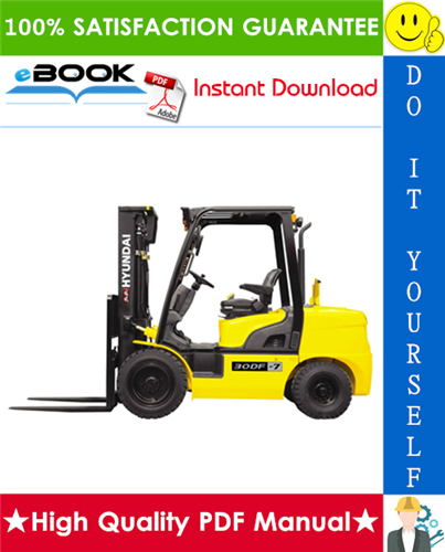 Thumbnail ☆☆ Best ☆☆ Hyundai 35DF-7 Forklift Truck Service Repair Manual