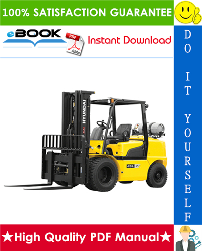 Thumbnail ☆☆ Best ☆☆ Hyundai 35L-7, 40L-7, 45L-7 Forklift Trucks Service Repair Manual