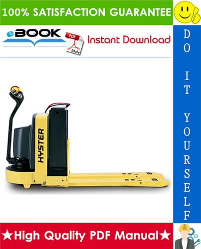 Thumbnail ☆☆ Best ☆☆ Hyster W65Z (A229) Walkie Pallet Truck Parts Manual