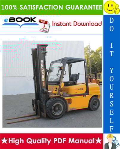 Thumbnail ☆☆ Best ☆☆ Hyundai HDF35-3, HDF45-3 Forklift Trucks Service Repair Manual