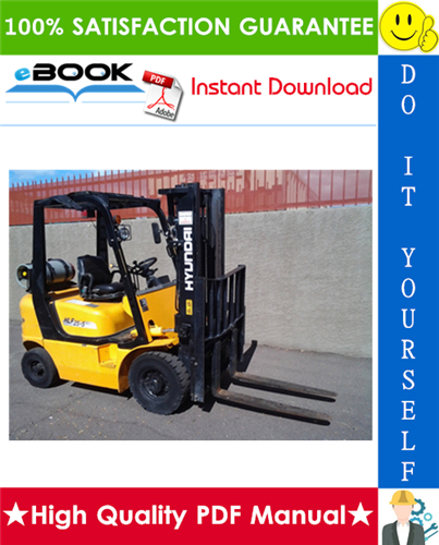 Thumbnail ☆☆ Best ☆☆ Hyundai HLF20-5, HLF25-5, HLF30-5, HLF20C-5, HLF25C-5, HLF30C-5 Forklift Trucks Service Repair Manual