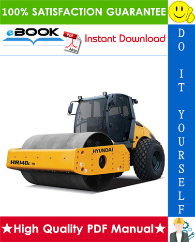 Thumbnail ☆☆ Best ☆☆ Hyundai HR70C-9, HR110C-9, HR120C-9, HR140C-9 Road Roller Service Repair Manual