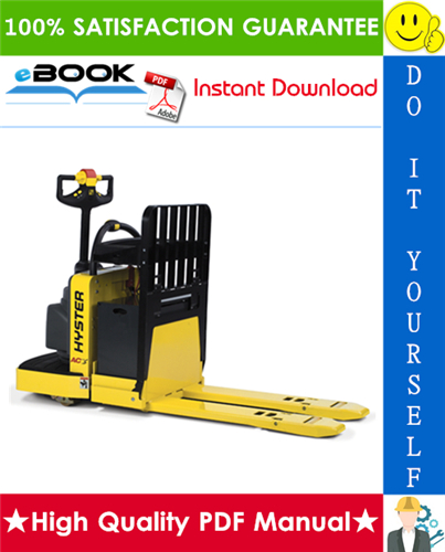 Thumbnail ☆☆ Best ☆☆ Hyster B60Z (A230) Rider Pallet Truck Parts Manual