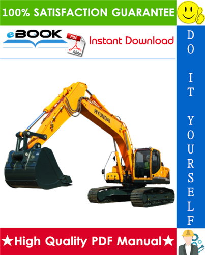 Thumbnail ☆☆ Best ☆☆ Hyundai R220LC-9 (India) Crawler Excavator Service Repair Manual