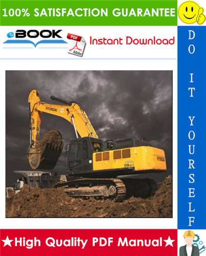 Thumbnail ☆☆ Best ☆☆ Hyundai R510LC-7 Crawler Excavator Service Repair Manual