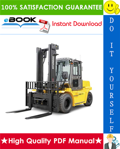 Thumbnail ☆☆ Best ☆☆ Hyundai 50D-7A, 60D-7A, 70D-7A Forklift Trucks Service Repair Manual