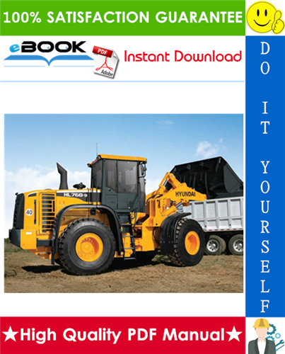 Thumbnail ☆☆ Best ☆☆ Hyundai HL760-9S (Brazil) Wheel Loader Service Repair Manual