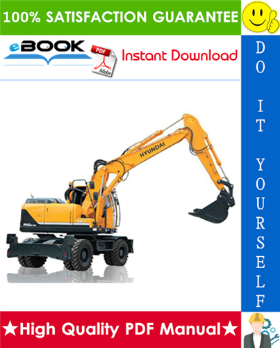 Thumbnail ☆☆ Best ☆☆ Hyundai R140W-9A Wheeled Excavator Service Repair Manual