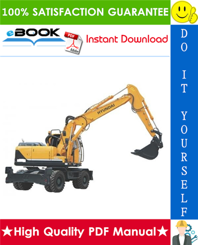 Thumbnail ☆☆ Best ☆☆ Hyundai R160W-9A Wheeled Excavator Service Repair Manual