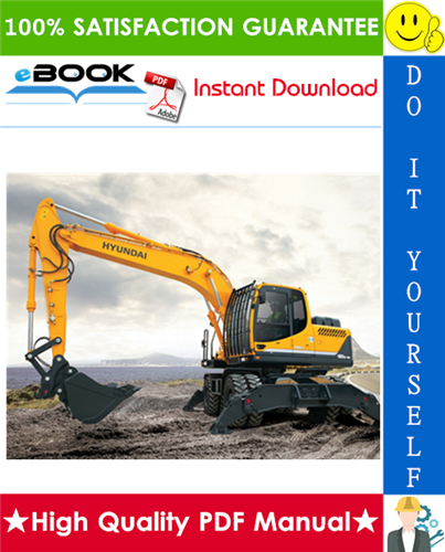 Thumbnail ☆☆ Best ☆☆ Hyundai R180W-9A Wheeled Excavator Service Repair Manual