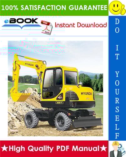 Thumbnail ☆☆ Best ☆☆ Hyundai R55W-7 Wheel Excavator Service Repair Manual
