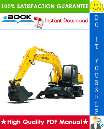 Thumbnail ☆☆ Best ☆☆ Hyundai R200W-3 Wheel Excavator Service Repair Manual