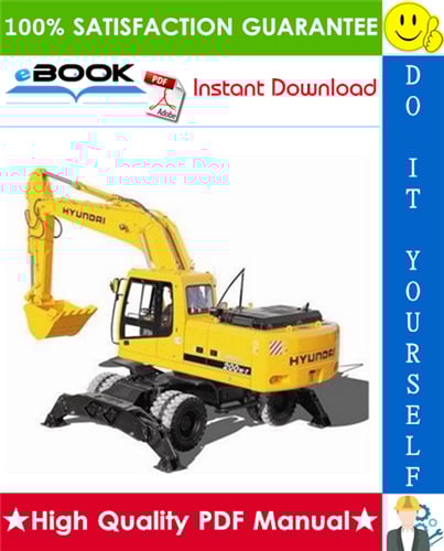 Thumbnail ☆☆ Best ☆☆ Hyundai R200W-7 Wheel Excavator Service Repair Manual