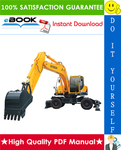 Thumbnail ☆☆ Best ☆☆ Hyundai R210W-9S Wheel Excavator Service Repair Manual