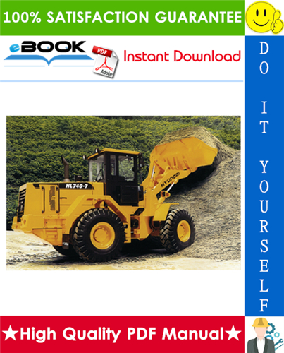 Thumbnail ☆☆ Best ☆☆ Hyundai HL740-7S Wheel Loader Service Repair Manual