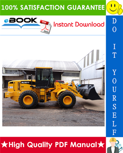 Thumbnail ☆☆ Best ☆☆ Hyundai HL757TM-7 Wheel Loader Service Repair Manual