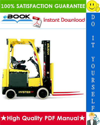 Thumbnail ☆☆ Best ☆☆ Hyster E30XN, E35XN, E40XN (A269) Electric Lift 4-Wheel Truck Parts Manual