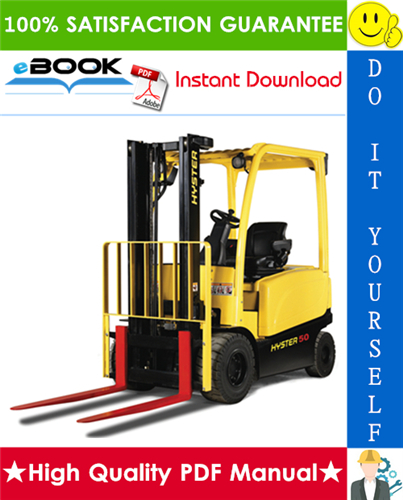 Thumbnail ☆☆ Best ☆☆ Hyster J45XN, J50XN, J60XN, J70XN (A276) 4-Wheel Electric Lift Trucks Parts Manual