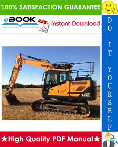 Thumbnail ☆☆ Best ☆☆ Hyundai HX140L Crawler Excavator Service Repair Manual
