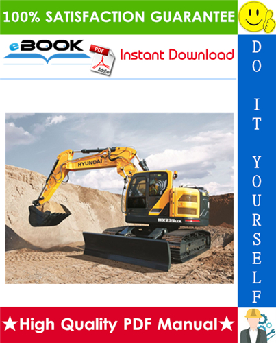 Thumbnail ☆☆ Best ☆☆ Hyundai HX235LCR Crawler Excavator Service Repair Manual