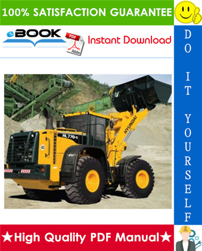 Thumbnail ☆☆ Best ☆☆ Hyundai HL770-9 Wheel Loader Service Repair Manual