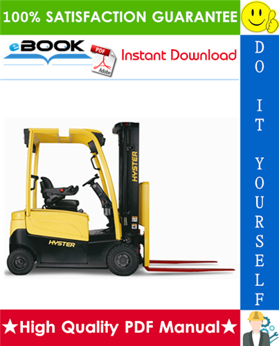 Thumbnail ☆☆ Best ☆☆ Hyster J30XN, J35XN, J40XN (A935) 4-Wheel Electric Forklifts Parts Manual