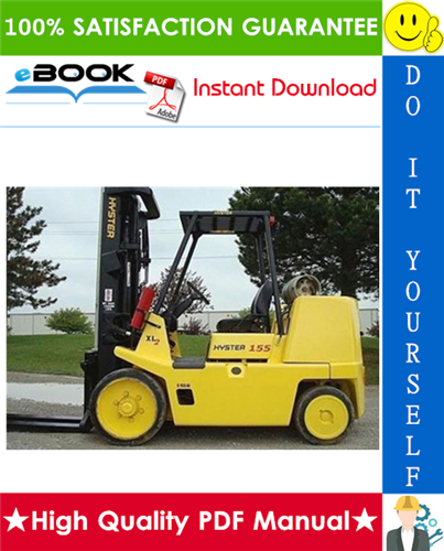 Thumbnail ☆☆ Best ☆☆ Hyster SPACESAVER S135XL2, S155XL2, S135XL, S155XL, S6.00XL, S7.00XL (B024) Forklift Trucks Parts Manual