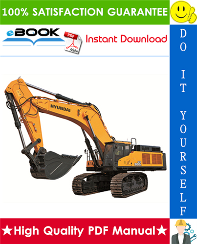 Thumbnail ☆☆ Best ☆☆ Hyundai HX900L Crawler Excavators Service Repair Manual