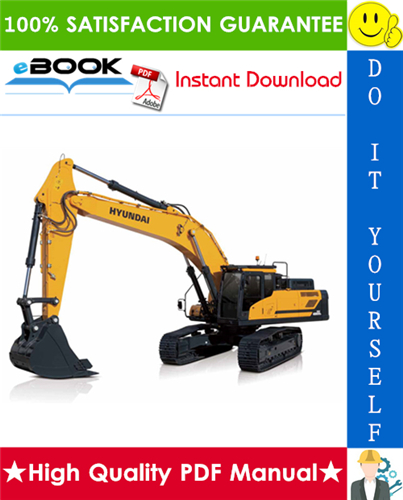 Thumbnail ☆☆ Best ☆☆ Hyundai HX480SL, HX520SL Crawler Excavators Service Repair Manual