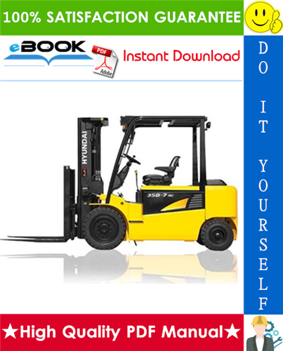Thumbnail ☆☆ Best ☆☆ Hyundai 25B-7A, 30B-7A, 35B-7A Forklift Trucks Service Repair Manual