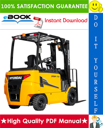 Thumbnail ☆☆ Best ☆☆ Hyundai 25B-9U, 30B-9U, 32B-9U, 35B-9U Forklift Trucks Service Repair Manual